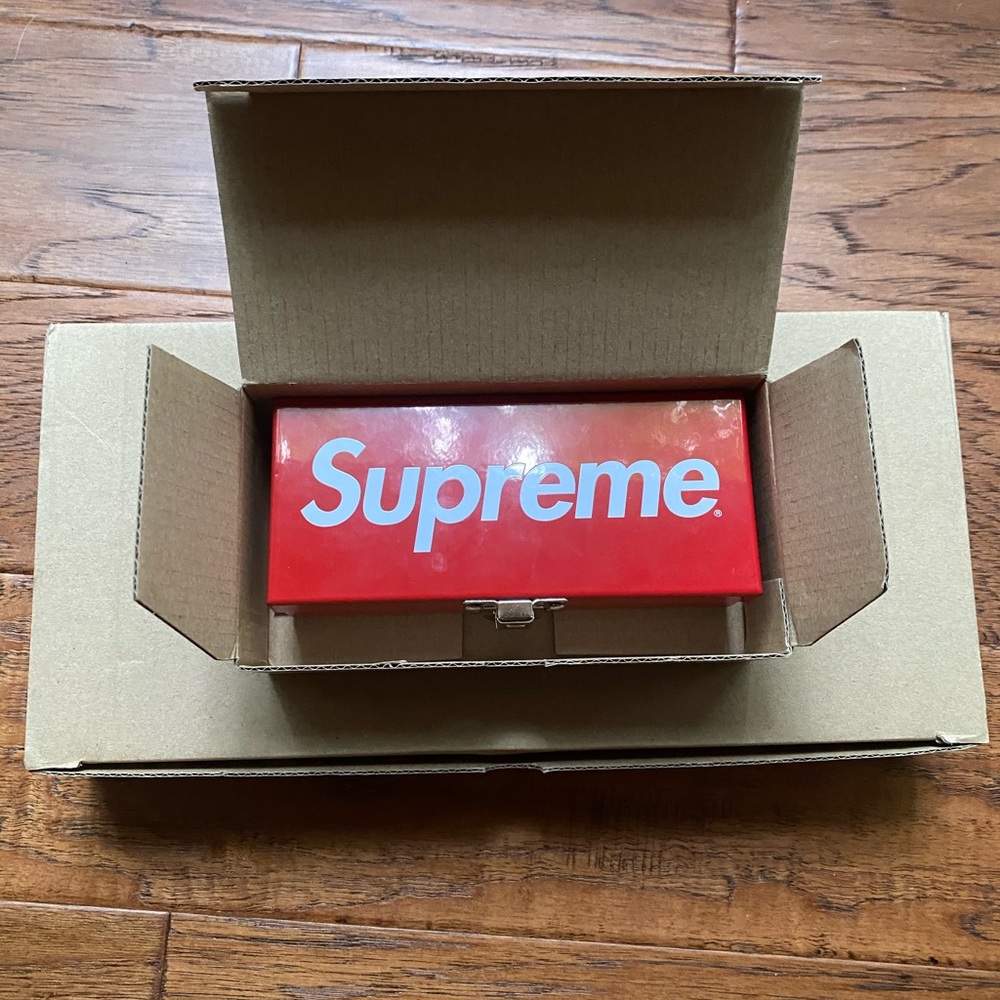 Supreme small storage metal box. New